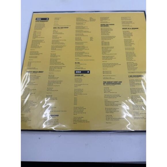 Rick Springfield – Hard To Hold 1984 Vinyl Album Record - Picture 4 of 4